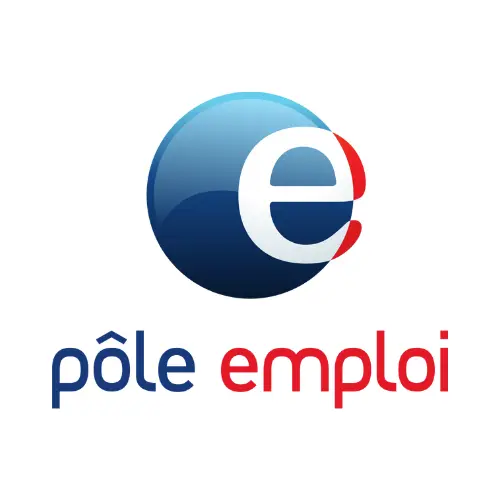 Logo pôle emploi, organisme de retour à l'emploi.