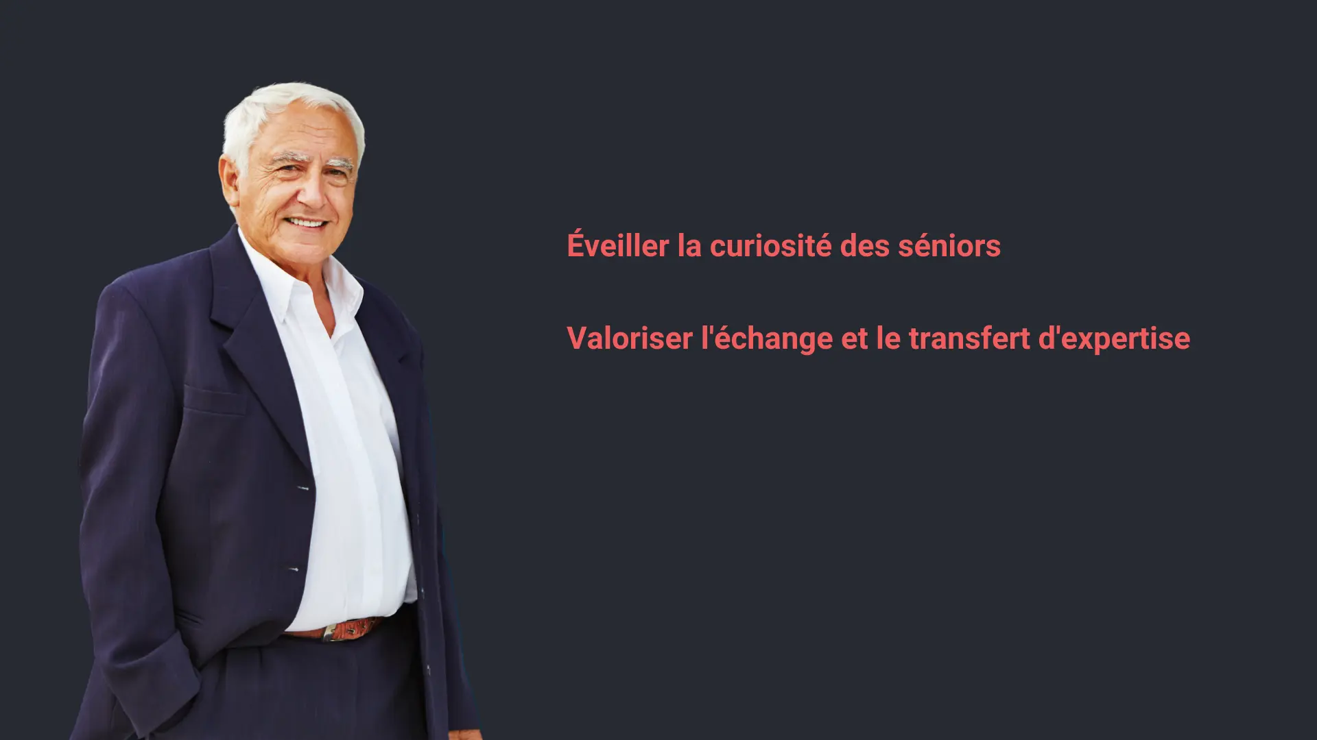 34 Un professeur souriant demande à ChatGPT de lui réaliser un plan de formation grâce à un prompt.