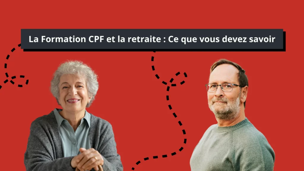 Un homme et une femme proche de la retraite veulent savoir comment utiliser leur CPF avant ou pendant la retraite.