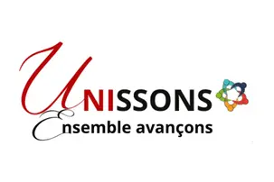 Logo officiel d'Unissons, un de nos clients.