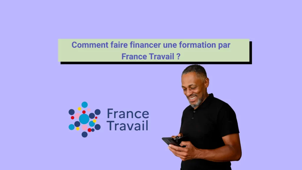 Un homme cherche comment faire pour financer sa formation chez Acquiformations à Bergerac avec France Travail.