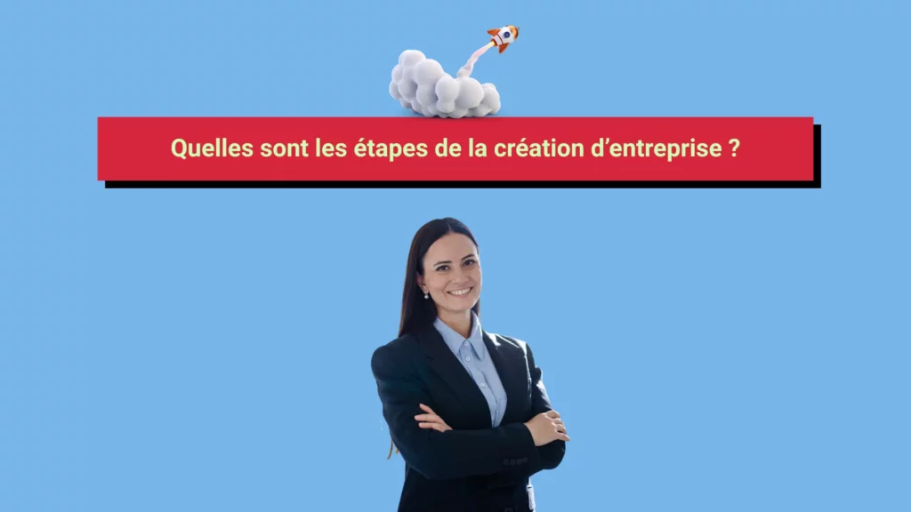 Un femme en costume les bras croisés de face.